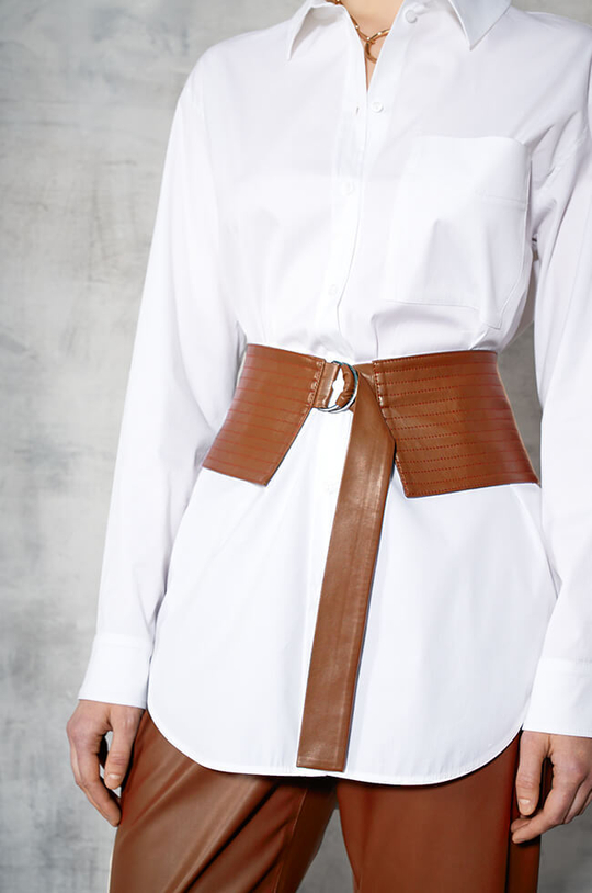 8317 Пояс женский (коричневый)