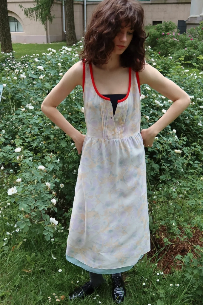 Платье «Мак», красный