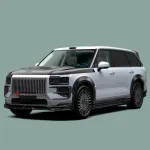Карбоновый обвес для ZEEKR 9X 2025+ Зикр Губа Диффузор спойлер тюнинг
