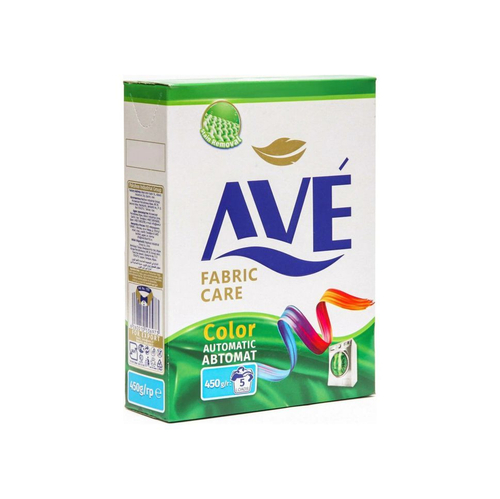 AVE Стиральный порошок для цветных вещей (автомат) 450гр 6973