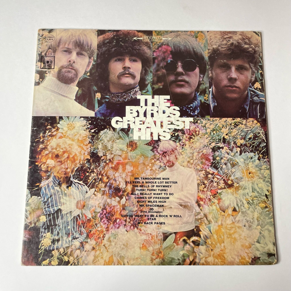 Винтажная виниловая пластинка LP The Byrds Greatest Hits (USA 1967)