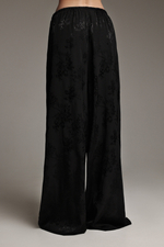 Брюки из жаккарда