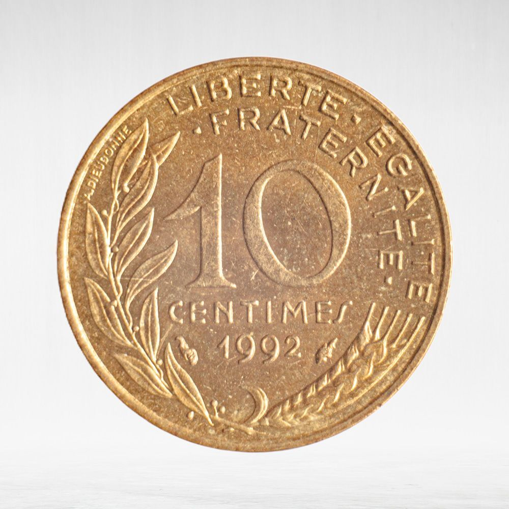 France, 10 Centimes 1992, VF