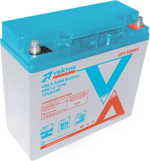 Аккумулятор VEKTOR ENERGY HRL 12-72W