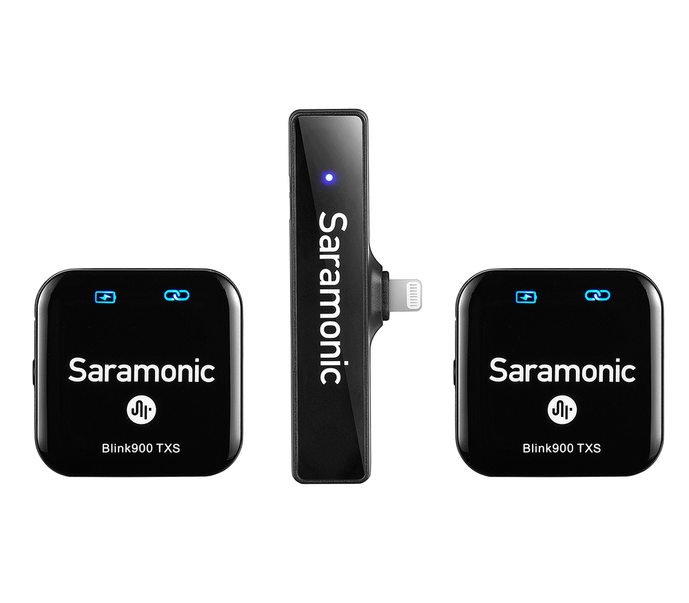 Беспроводная система Saramonic Blink900 S4, TX+TX+RXDi, Lightning