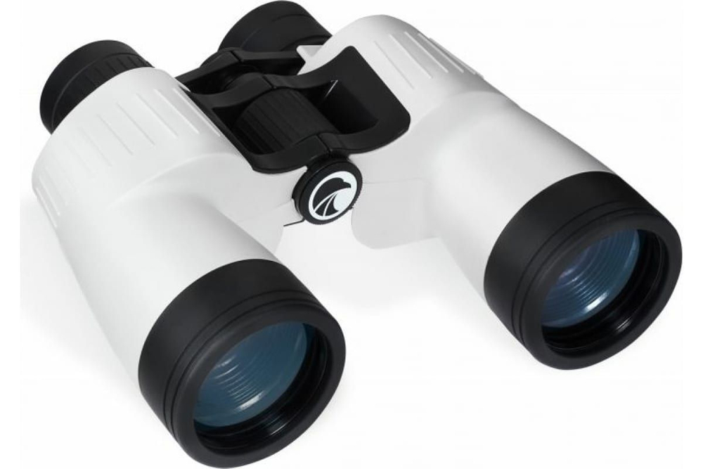 Морской бинокль Praktica Charter 7x50, водозащита, белый PRA206