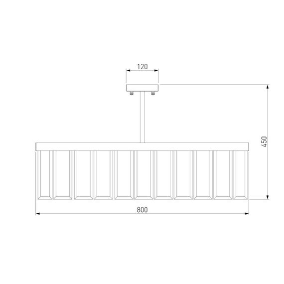 Потолочная люстра Bogates Eclipse 358/8 Smart