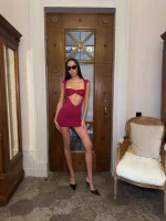 Боди Bodysuit RUFO, Малиновый