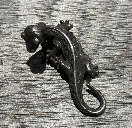 Подвеска. Ящерка (серебро)