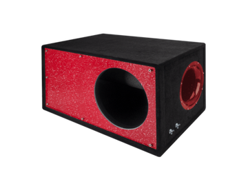 Короб под сабвуфер 12" на трубе ИСКРА  D/S/D Маска