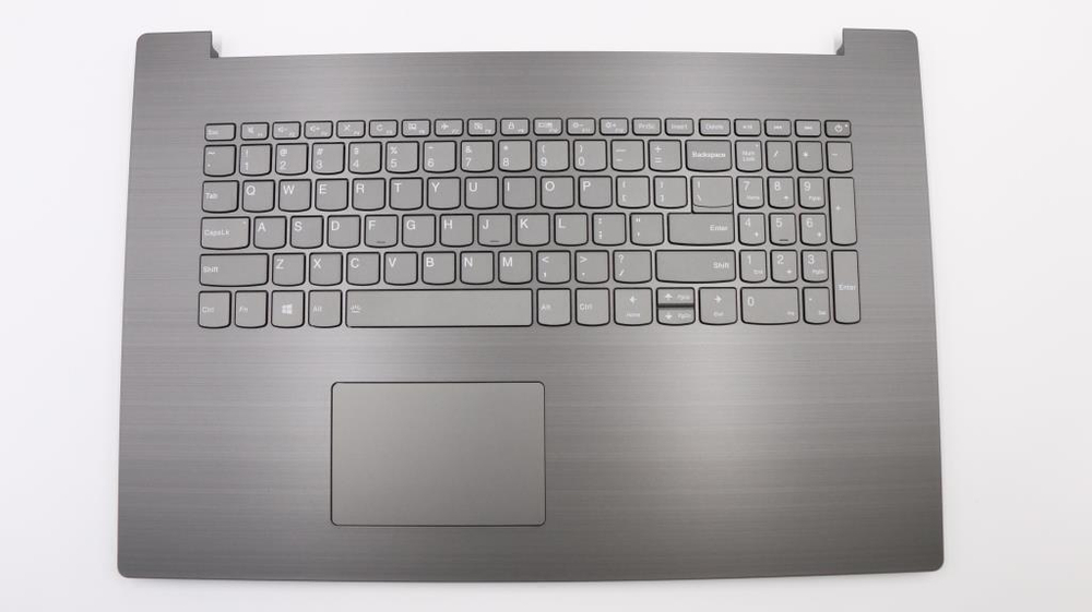 Верхняя панель с клавиатурой (топкейс) для ноутбука Lenovo IdeaPad 330-17ICH . раскладка - русская, с подсветкой, черная (5CB0R48070), оригинал