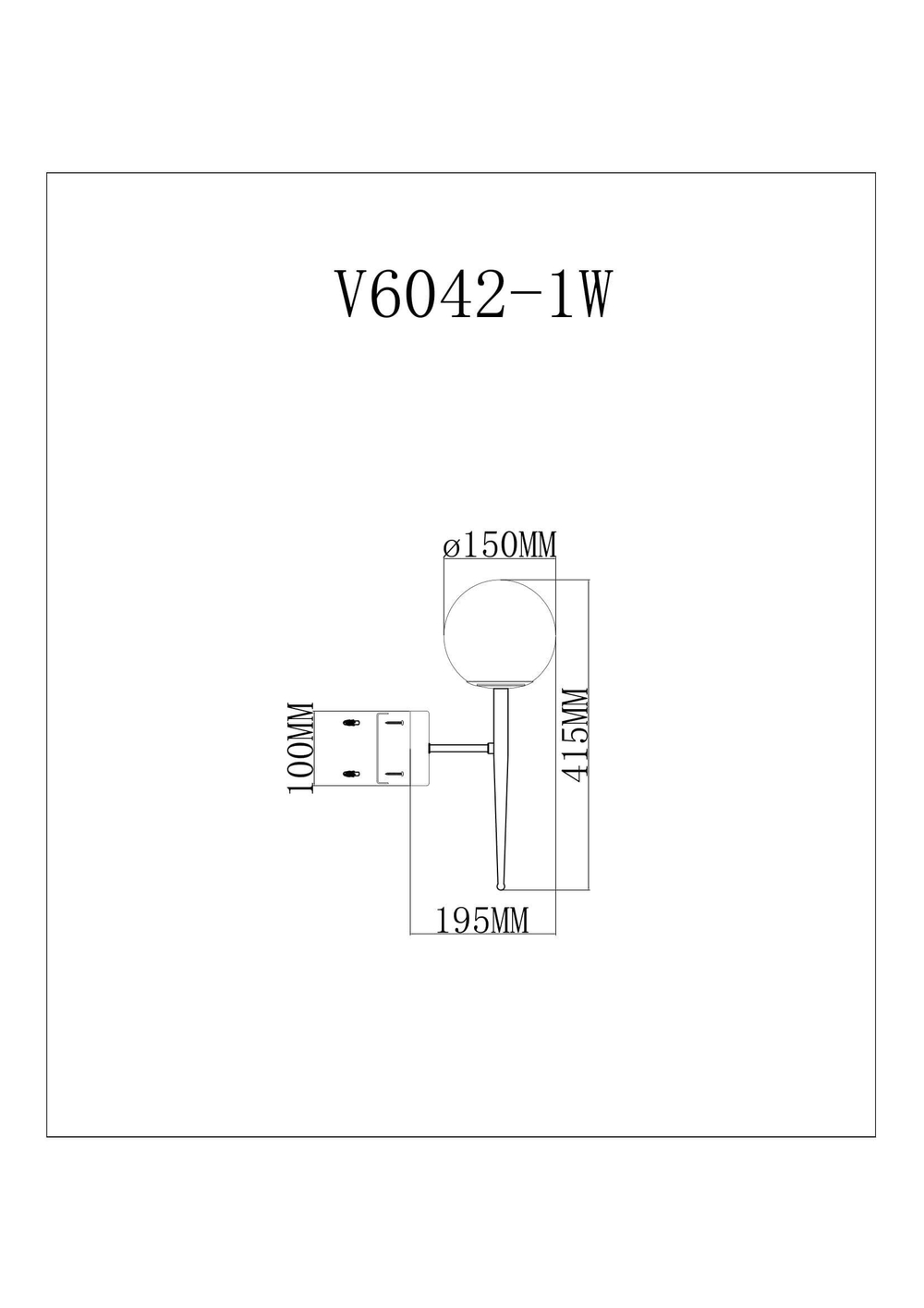 Бра Moderli V6042-1W Scrumbel