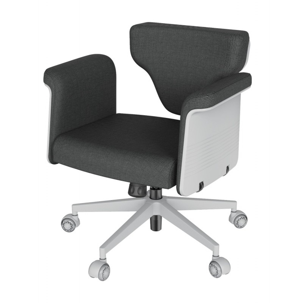 Кресло-трансформер FoxGear STUDIO Fabric, тёмно-серый (FG-STUDIO-F-DG)