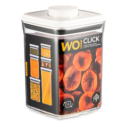 Контейнер для сыпучих продуктов 900мл Wo Home Click