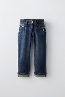 ZARA ДЖИНСЫ ORIGINAL FIT, СИНИЙ