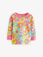 Пижама для девочки Next 617-945, 3 шт., Розовый, Синий