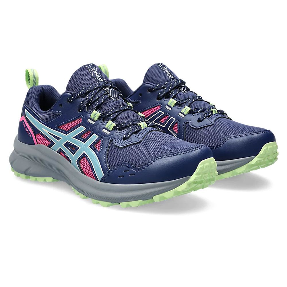 Кроссовки беговые женские ASICS Trail Scout 3 1012B516 400, р.5.5 (рос.34,5), синий
