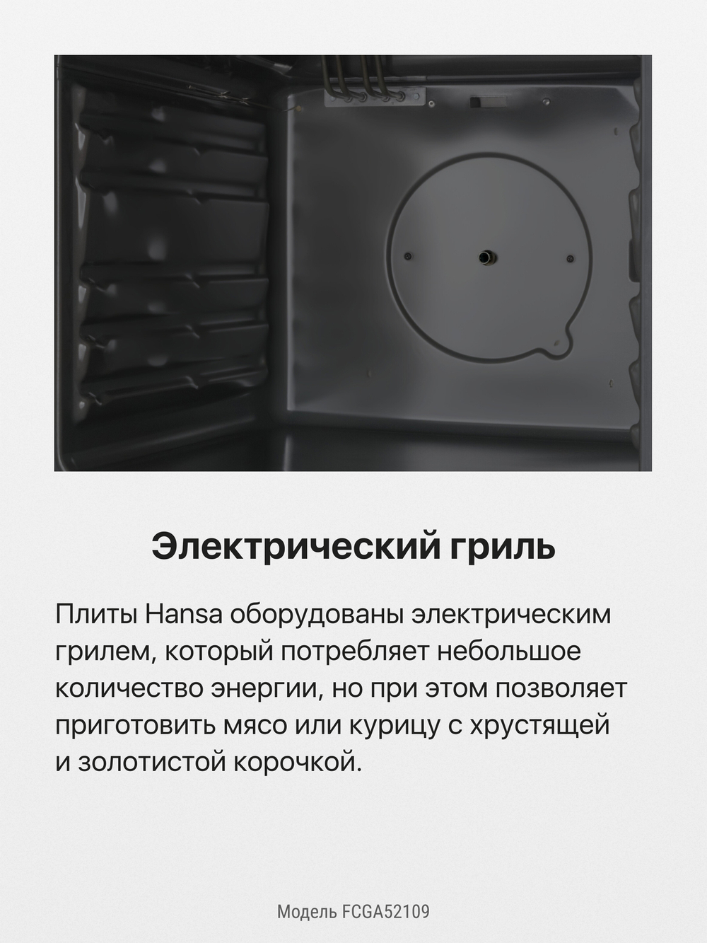 Газовая плита Hansa FCGA52109