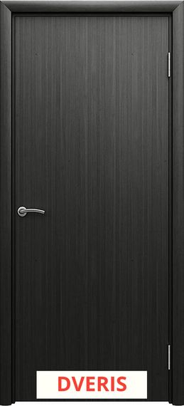 Межкомнатная дверь пластиковая гладкая Aquadoor ПГ (Дуб Венге)