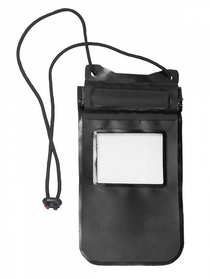 Чехол водонепроницаемый Sargan Сухов ОК для телефона с окном для документов 12см*18см черный