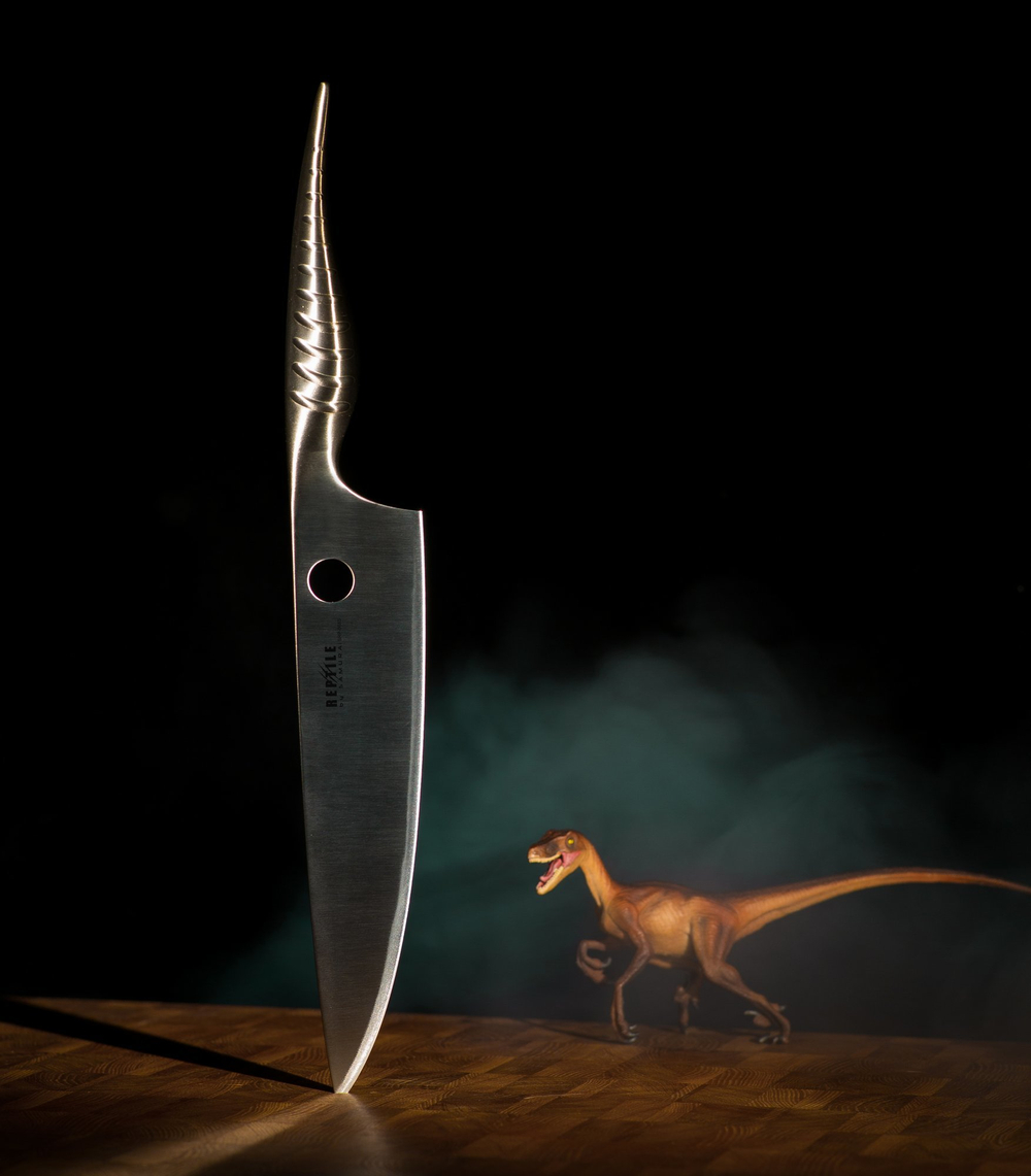 Нож кухонный Поварской-Шеф 20см Samura Reptile