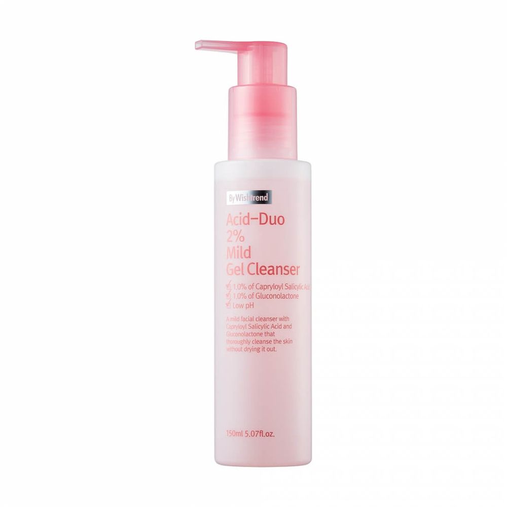 Мягкий гель для умывания By Wishtrend Acid-Duo 2% Mild Gel Cleanser 150 мл