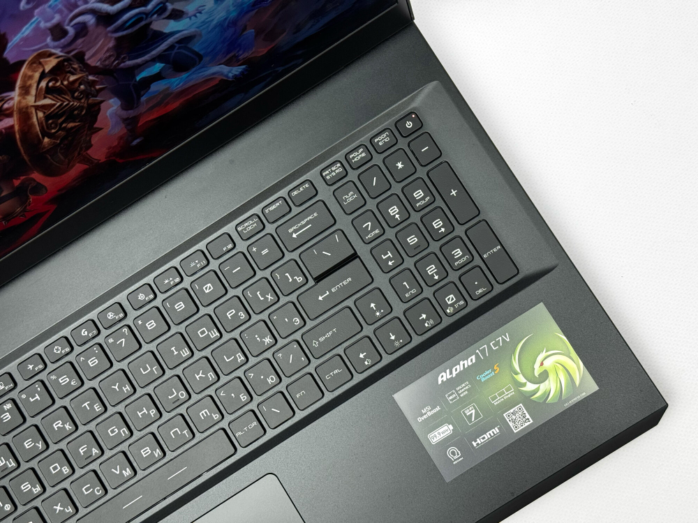 Новый игровой ноутбук MSI Alpha 17 Ryzen 9 7940HX RTX 4070 16GB 1TB 17.3" 2.5K 240Hz Win11 Русско-Английская клавиатура