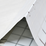 Панель самоклеящаяся 60*90см "Клеточка" белая