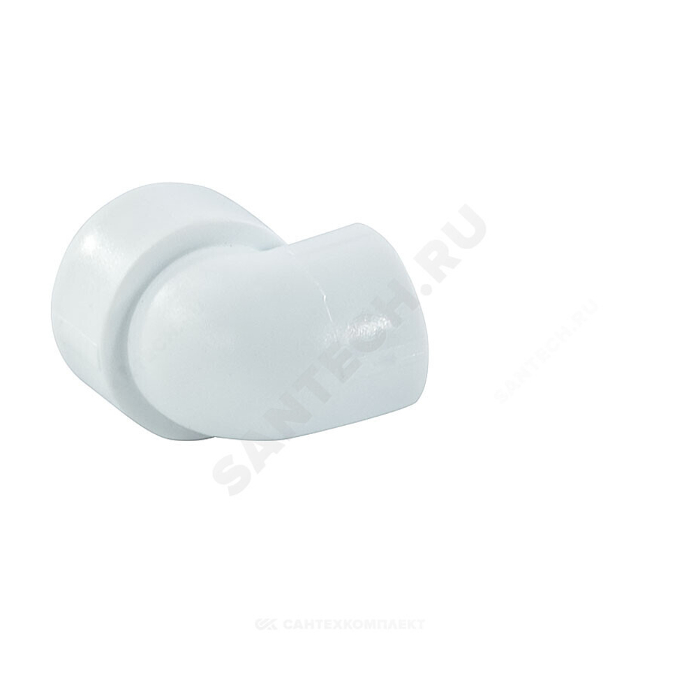 Угольник PP-R переходной белый Дн 32х20х90гр внутренняя пайка VALFEX 10116132