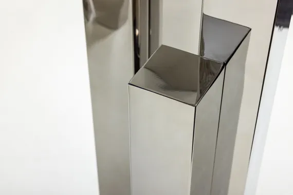 Консоль Round Silver, 150х79 см