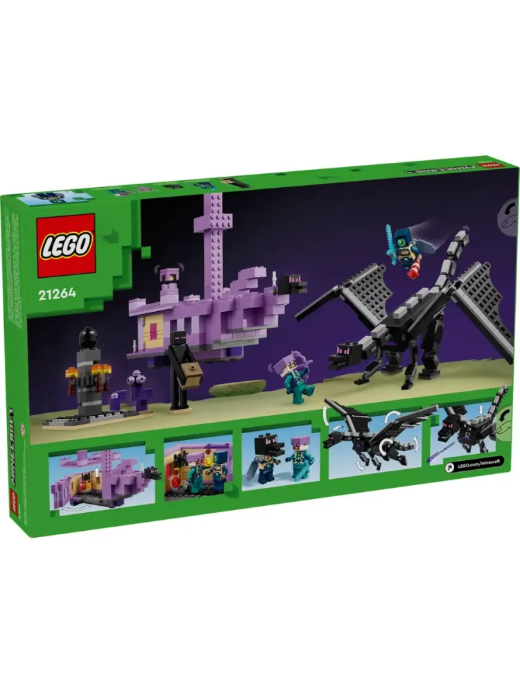 Конструктор Minecraft 21264 Дракон и Корабль Края