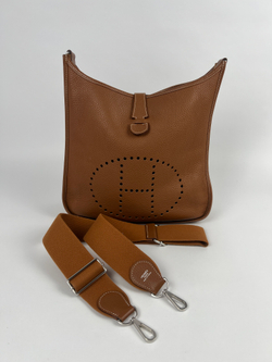 Сумка Hermes Evelyne 29 Barenia Faubourg Fauve