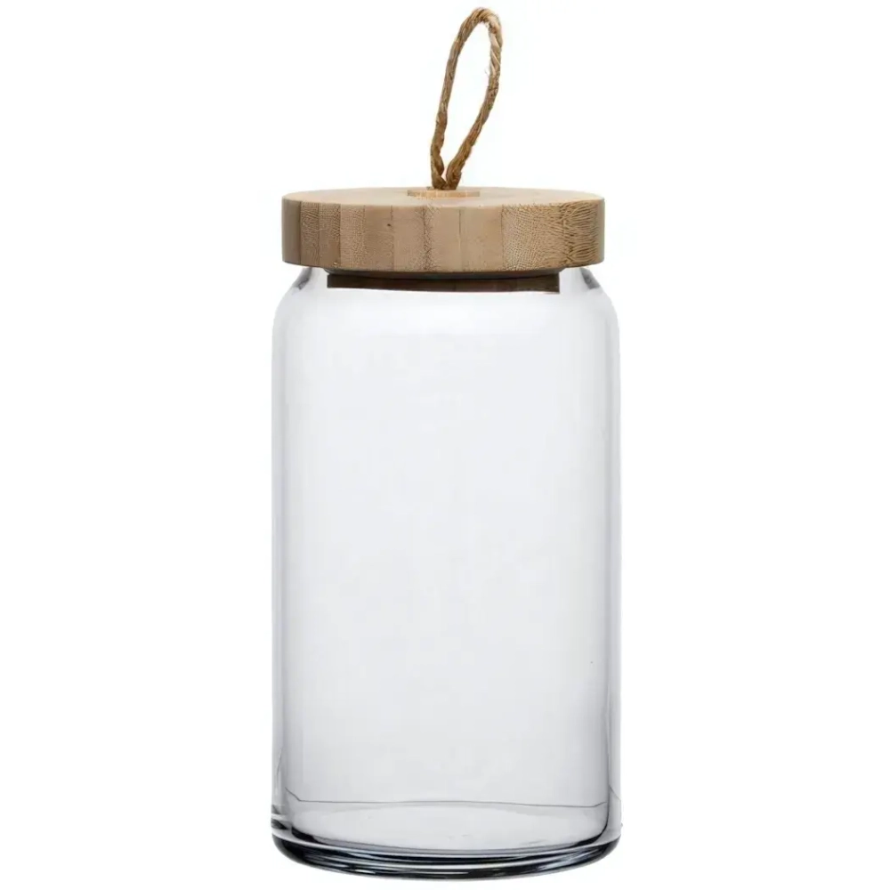 Банка для сыпучих продуктов 1130мл «Вуди» 43593SLB