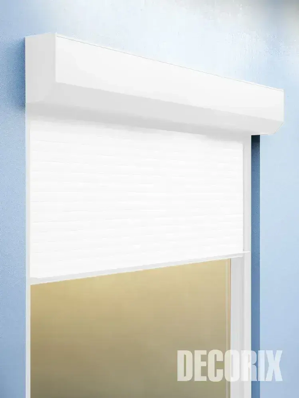 Аэрозольная грунт-эмаль по ржавчине 3 в 1 краска для металла DECORIX 520 мл глянцевая в баллончике белая