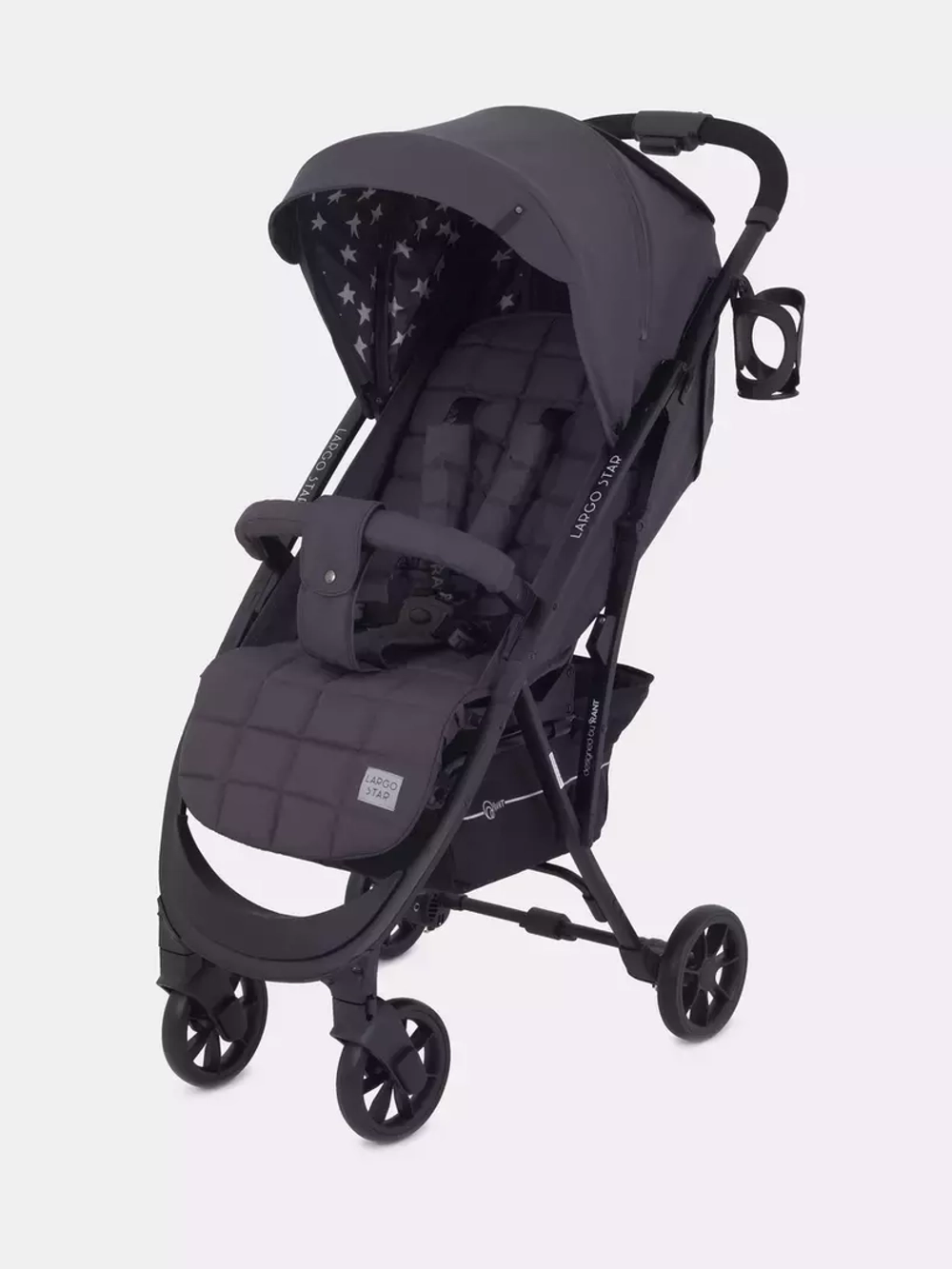 Коляска детская "LARGO STAR" RA054 Moon Grey