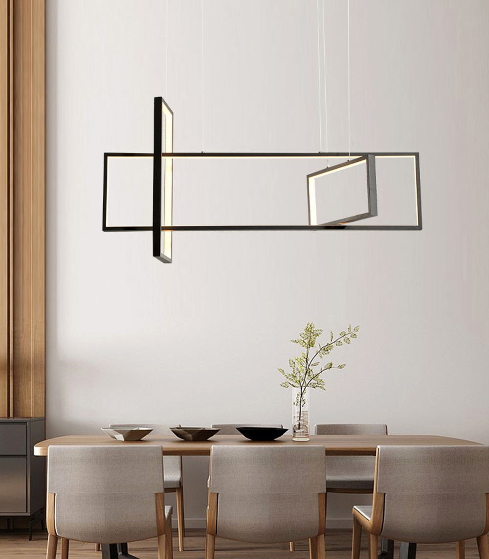 Pendant design lamp  Frame by Aromas del Campo (Black)