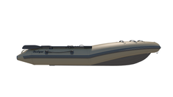 Надувная ПВХ-лодка BADGER Air Line 390, Олива