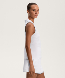 Oysho Жаккардовая юбка из пике, белый