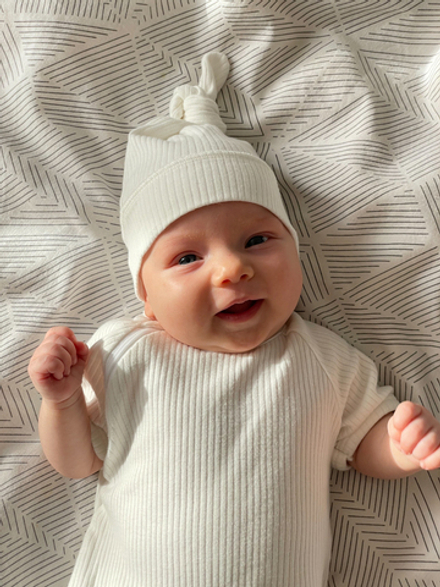 Шапочка Узелок Рубчик Сахар RinaAmari