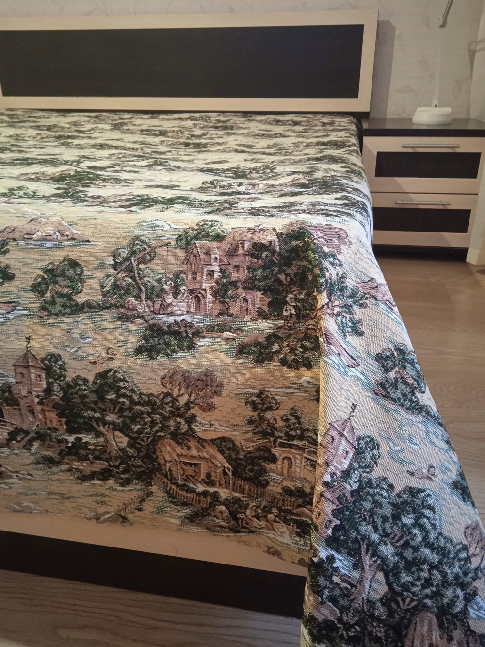 Покрывало гобеленовое Мотивы Прованса евро (240х200)