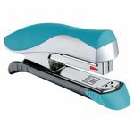 Степлер №24/6, 26/6 MAPED "Ergologic", до 25 листов, с контейнером для скоб, серебристо-бирюзовый, 352513