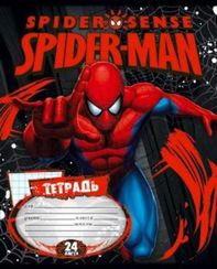 Dəftər Spider Man dama 24 vərəq А5