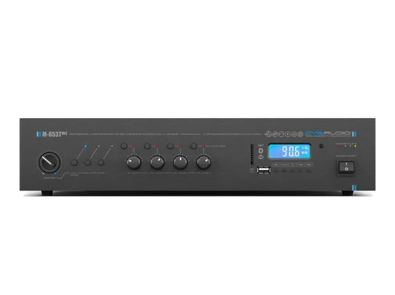 CVGAUDIO M-653Tmz профессиональный микшер-усилитель, мощность 650W/100V