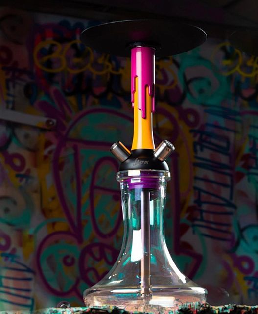 Кальян Mamay Custom Flow - Желтый-Розовый Флюр