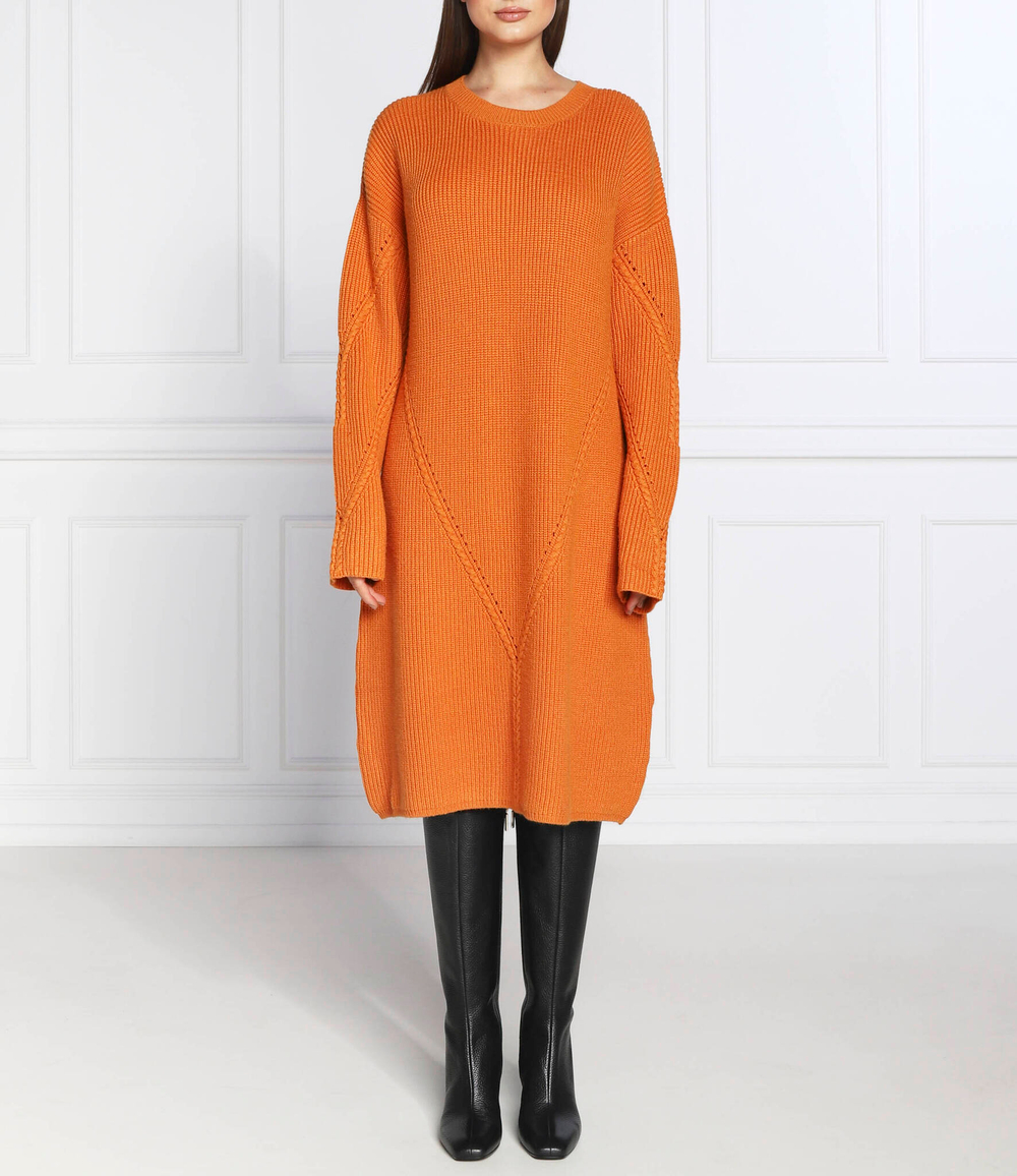 платье giuki Silvian Heach - оранжевый (PGA22085VE)