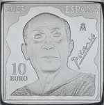 ИСПАНИЯ, 2023, 10 ЕВРО [СЕРЕБРО]
