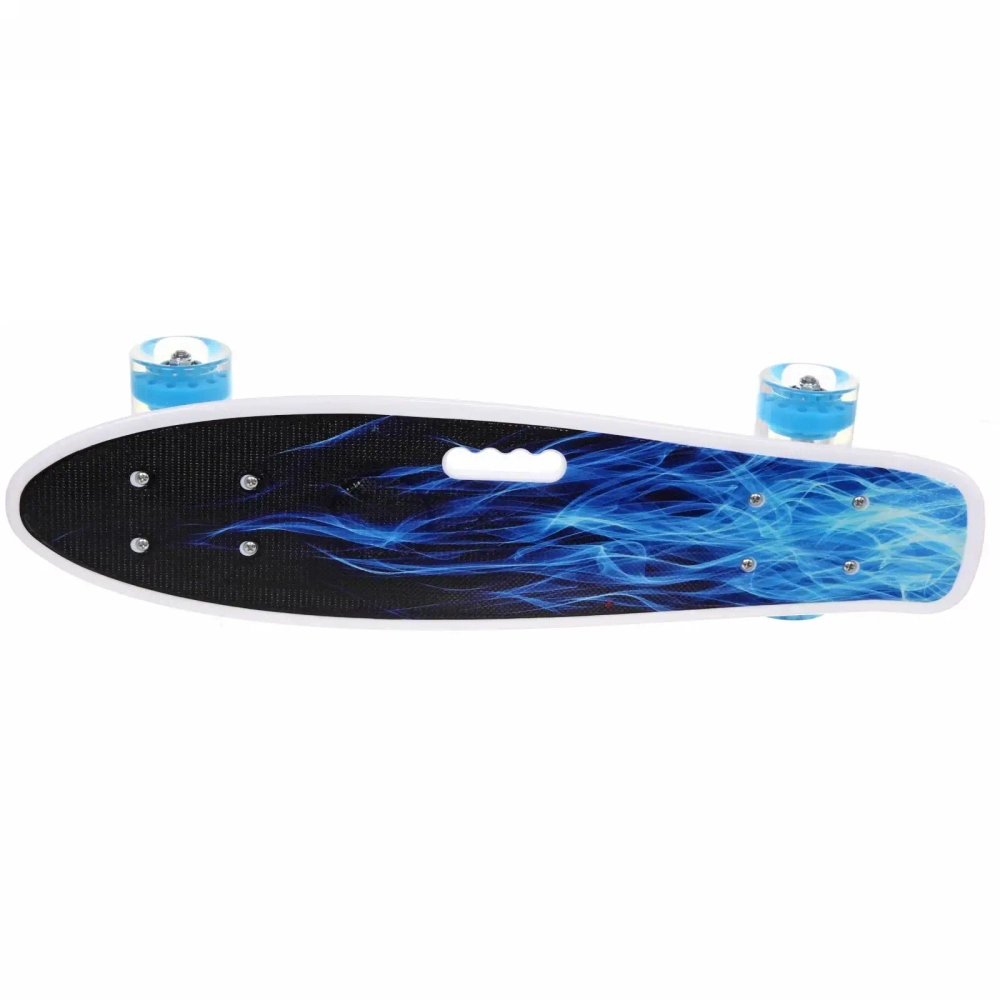 Скейтборд Subject, 56*15 см (колеса ПУ, метал. подвеска,ручка)