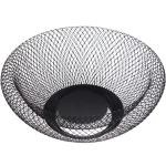 Фруктовница «Black» 24,5*10см двойная стенка