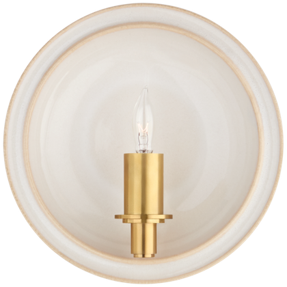 Настенный светильник Visual Comfort Leeds Small Round Sconce (Open Box)
