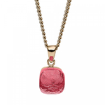 Кулон Qudo Firenze padparadscha 400097 R/G